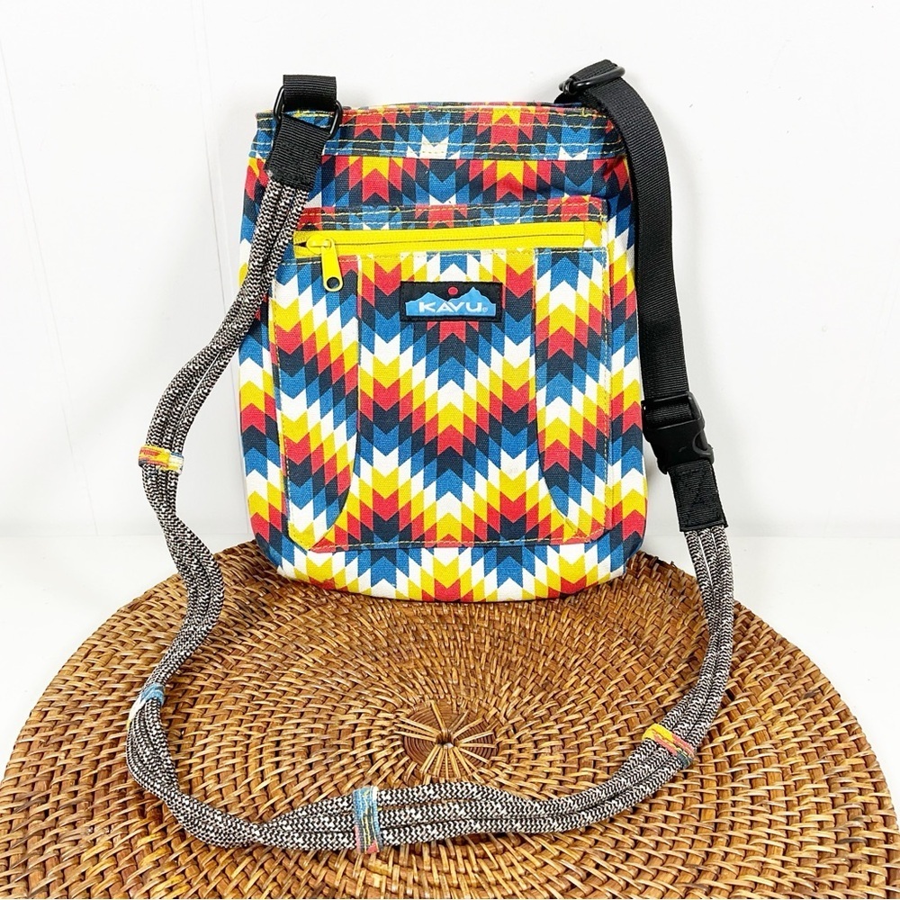 KAVU Multicolor Crossbody Bag Purse